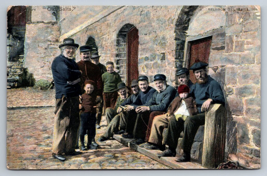 Old Salts postcard