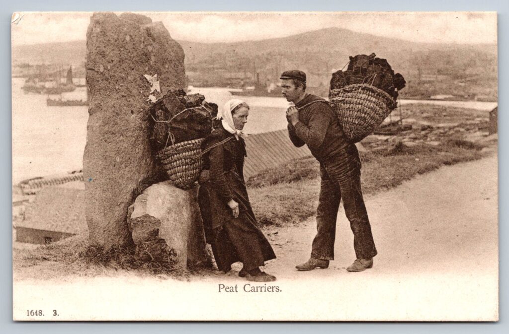 Peat carriers.